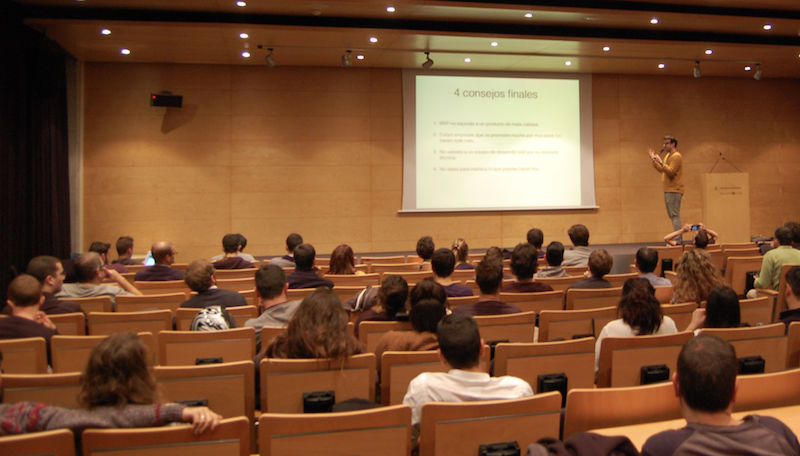 Xavier Redó at Startup Grind BCN