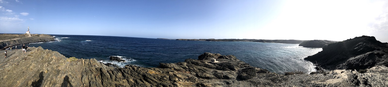 Panoramic view of Menoca coast