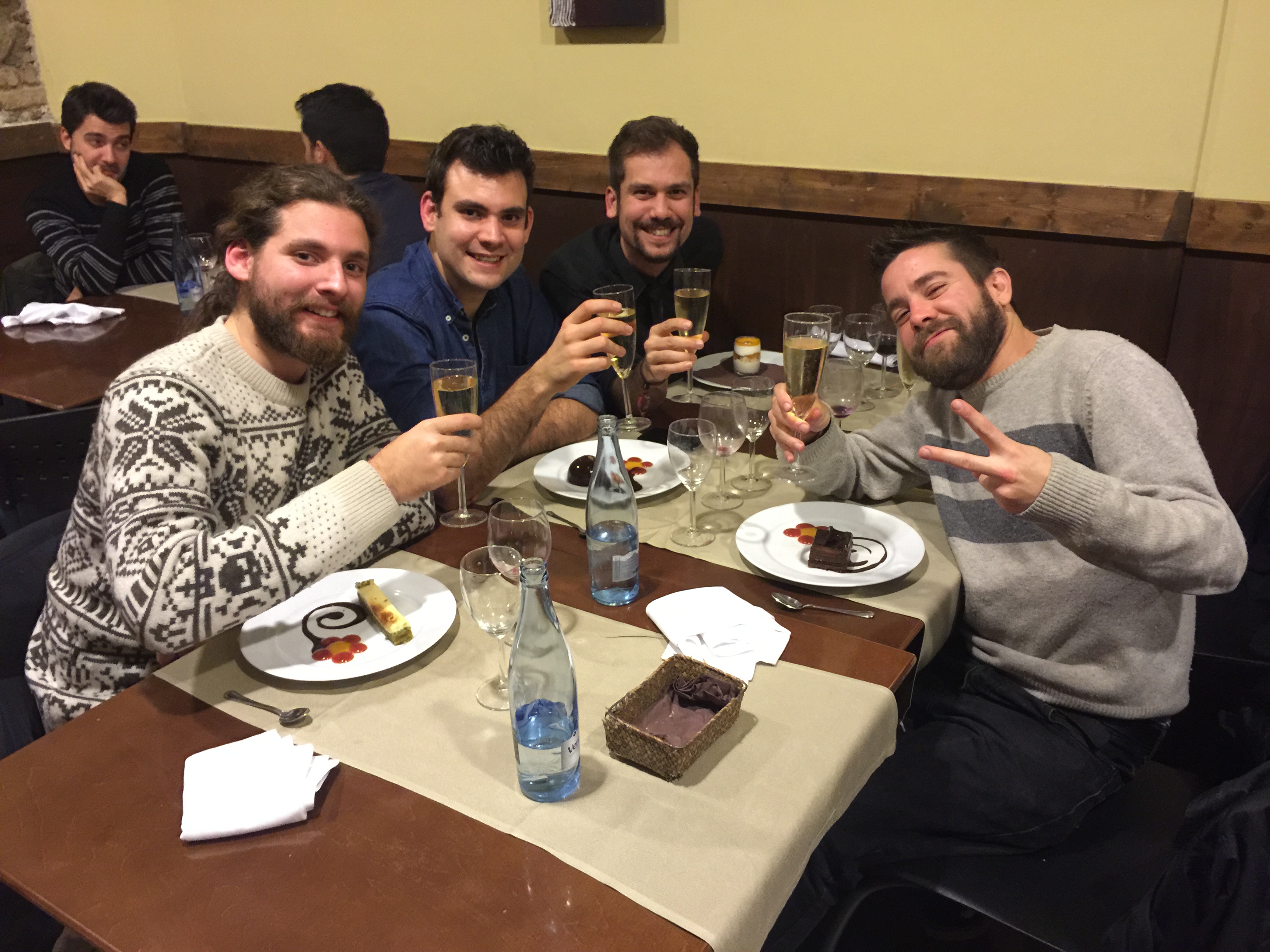 The MarsBased team at Restaurant L'Ombú